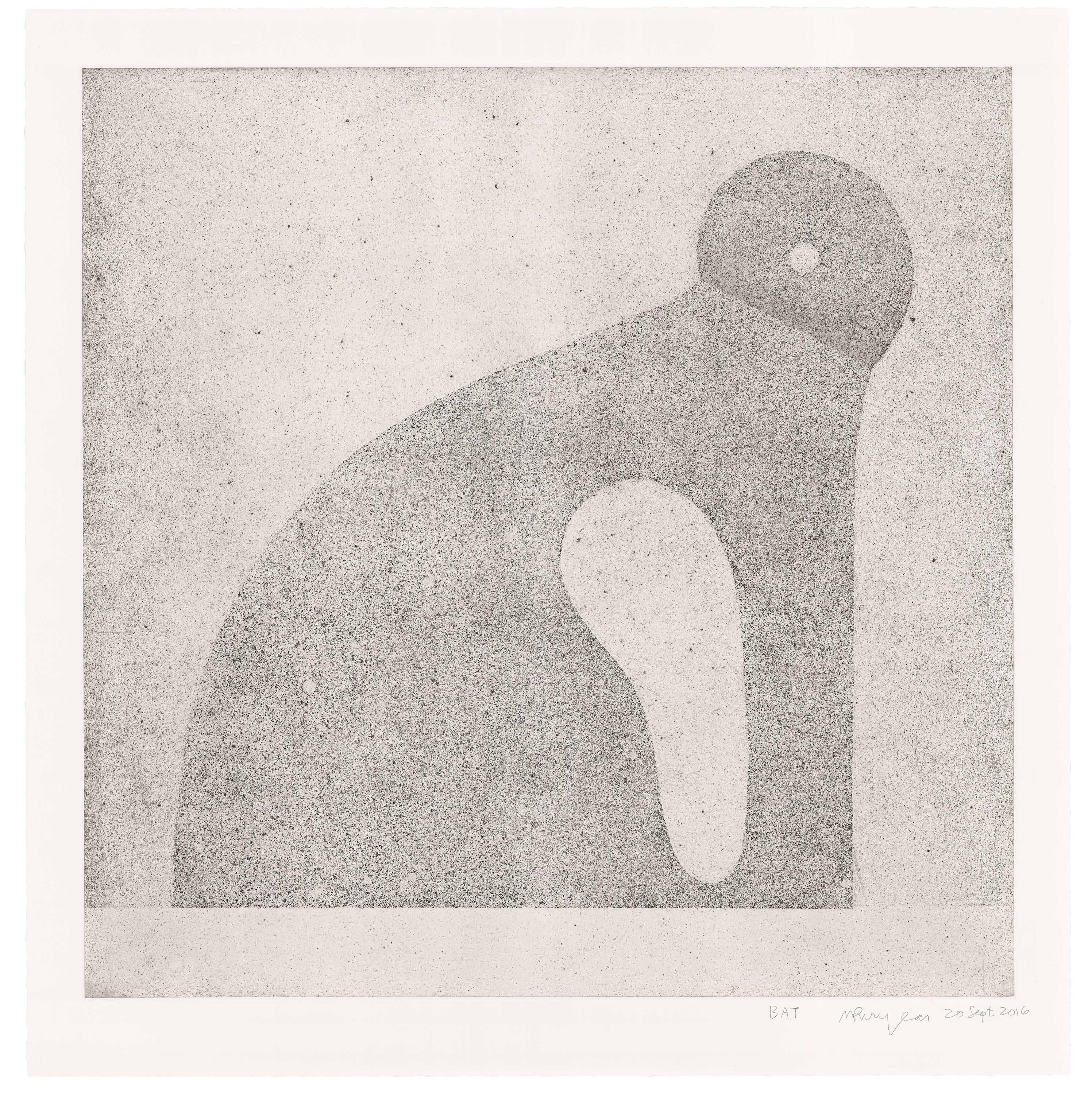 Martin Puryear Abstract Print - Untitled (State 2)