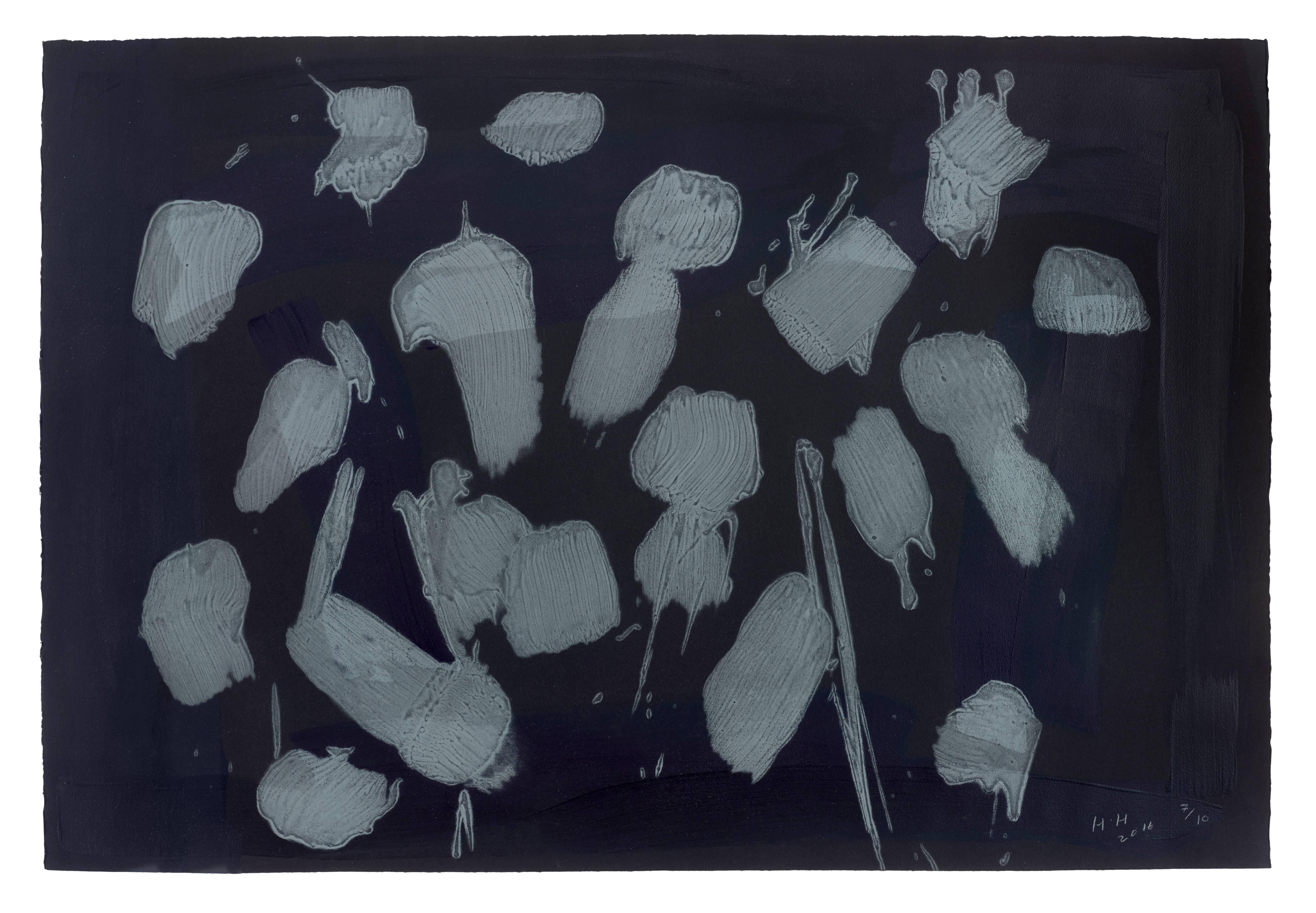 Howard Hodgkin Abstract Print - Black Mischief