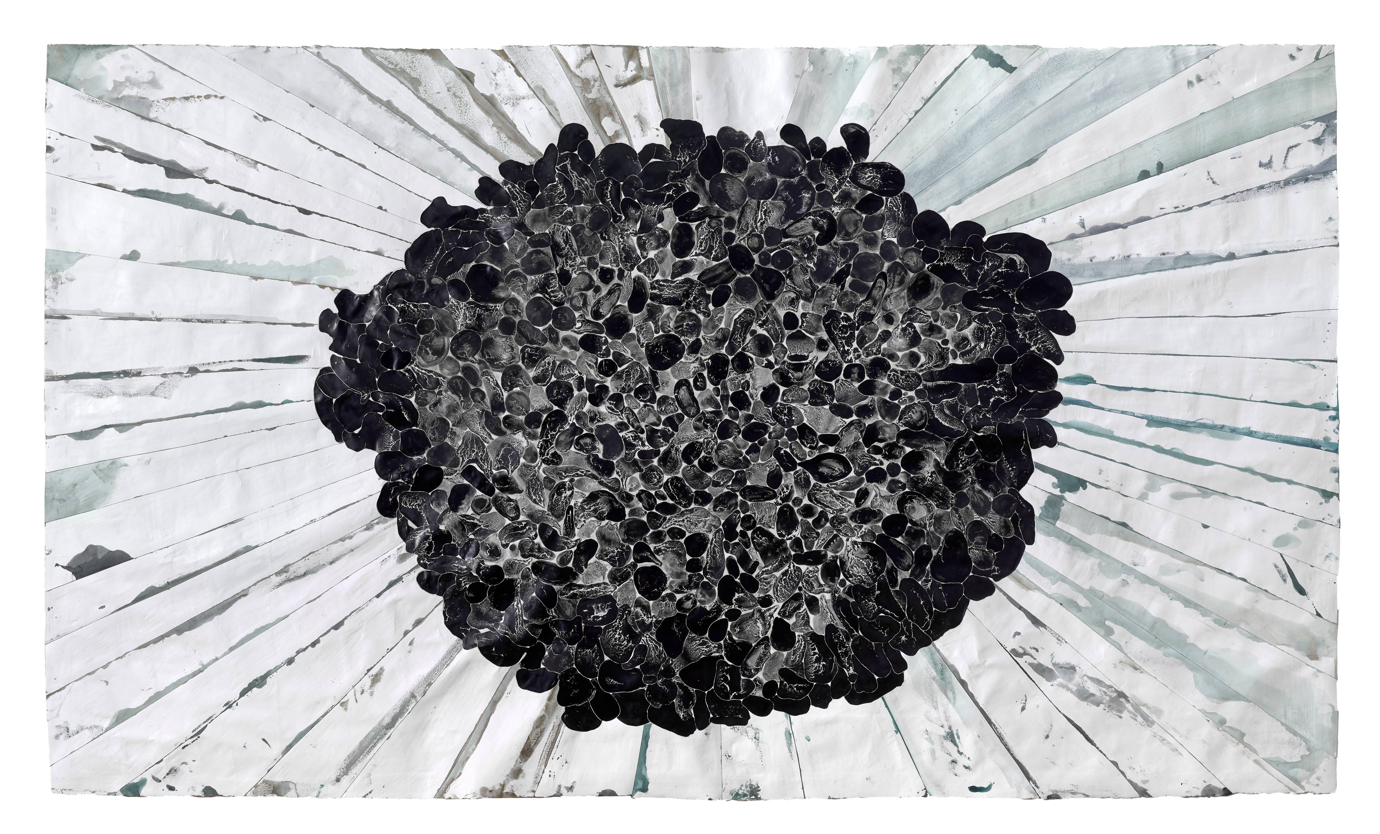 Shallow Field Sluggo (black in a void) - Art by Mark Fox