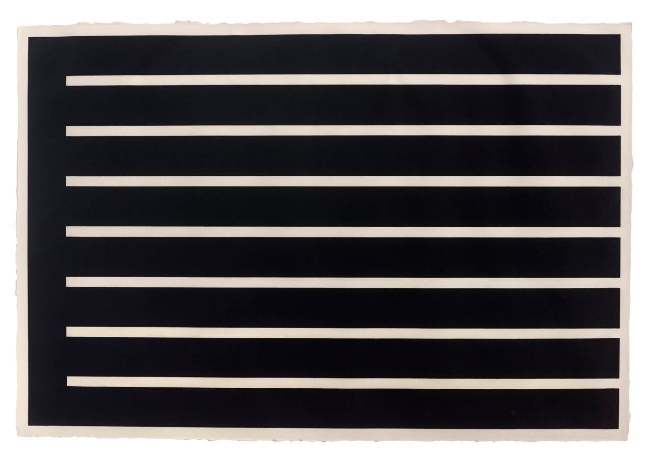 Donald Judd
Untitled, 1991-94
Set of four woodcuts
26 1/4 x 38 1/2 inches each   
ed. 15
Framed
Estate stamped, verso