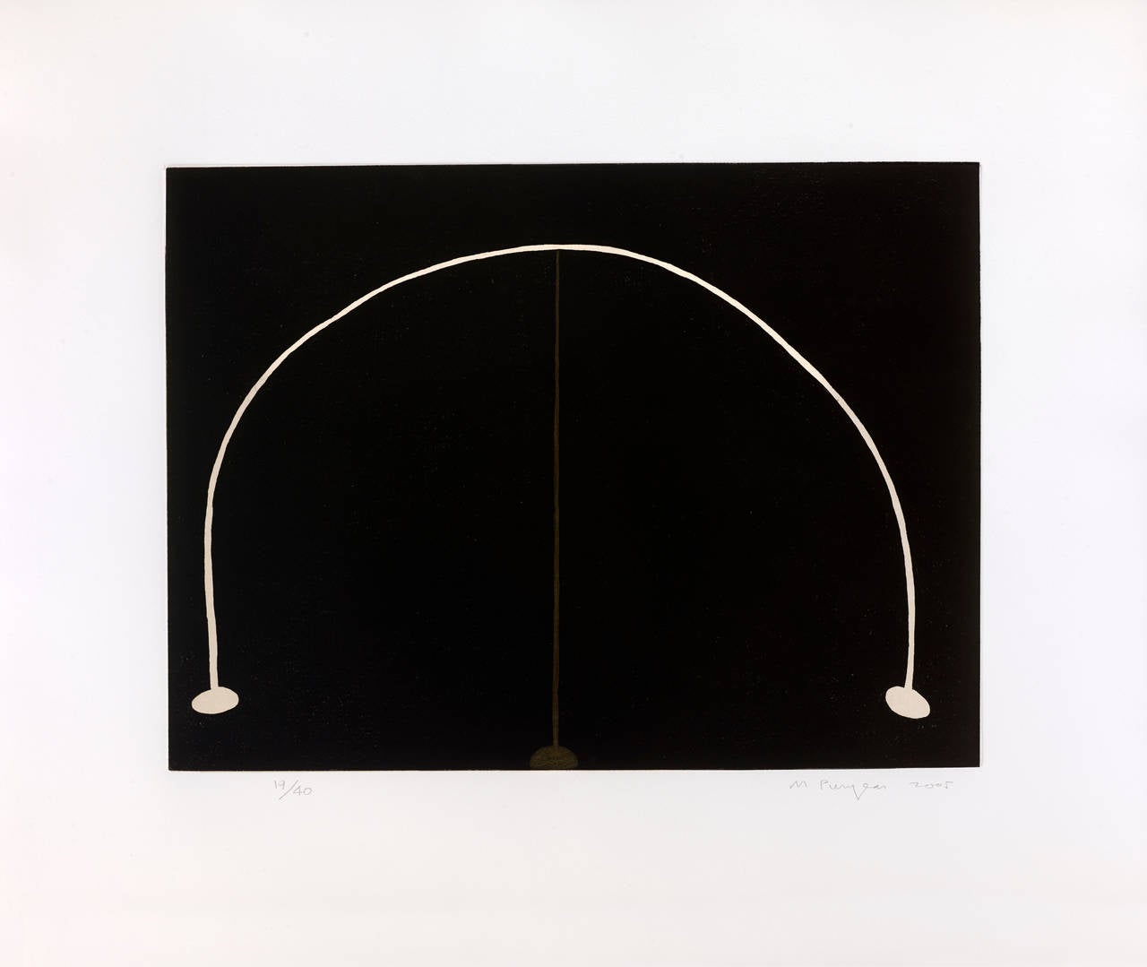Martin Puryear Abstract Print - Untitled V