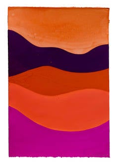 Untitled (red, purple, horizon)