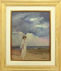 Anna on the Beach (Portrait of the Artist's Wife)