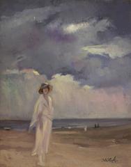 Anna on the Beach (Portrait of the Artist's Wife)