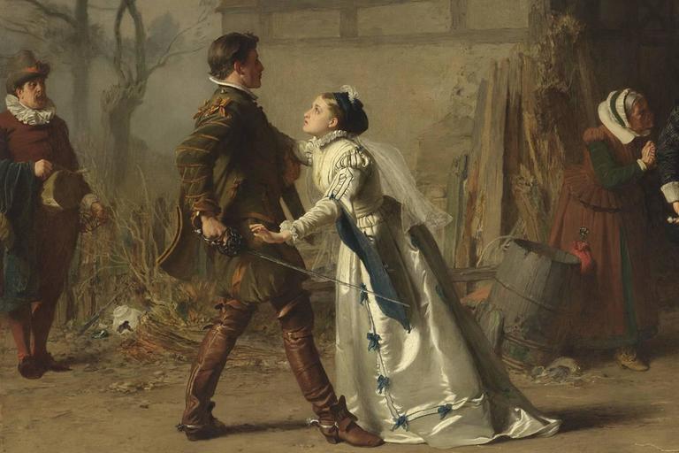 Marcus Stone An Interrupted Duel For Sale at 1stDibs