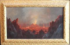 The lake of Everlasting Fire, Sandwich Islands (Hawaiian Islands)