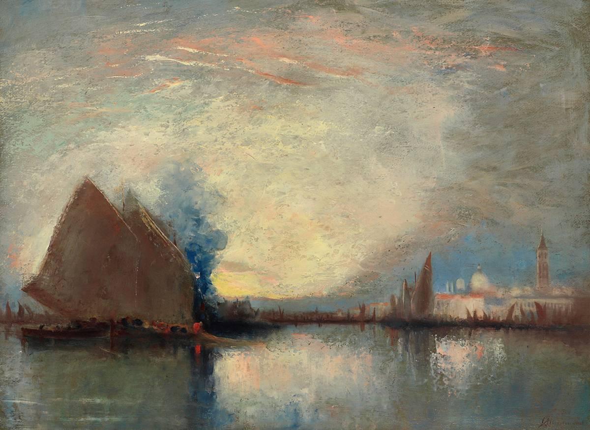 John Hammond Landscape Painting - Evening, Venice
