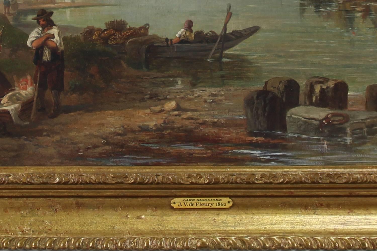 oil on canvas, signed and dated lower right 