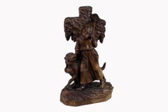Black forest Monk with St. Bernard