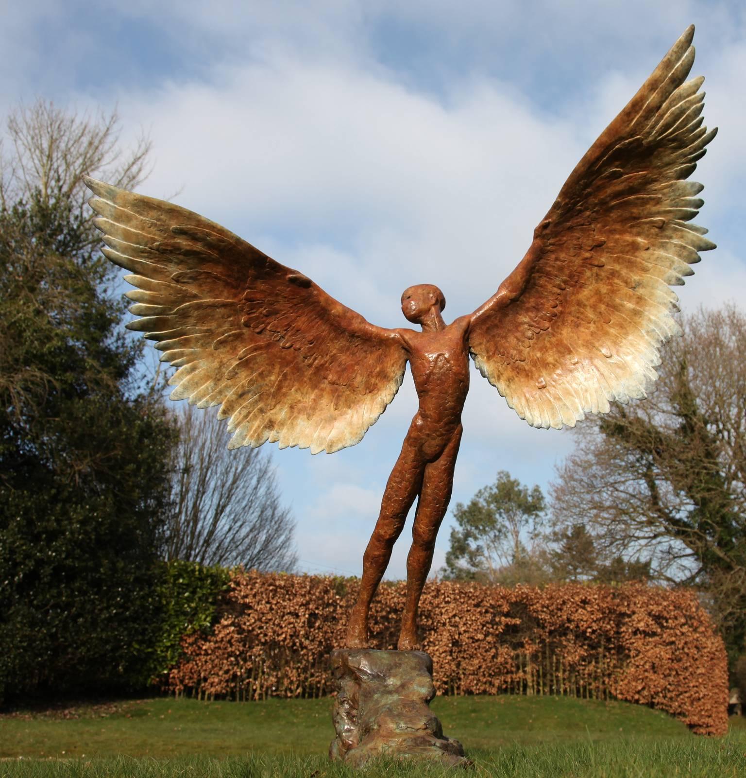 Nicola Godden Figurative Sculpture - Icarus II