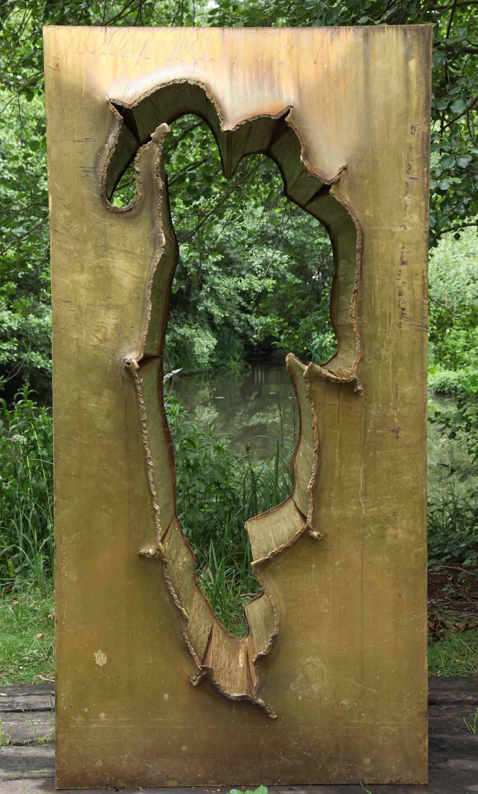 Halliday Avray-Wilson Figurative Sculpture - Blast Piece - Running Man