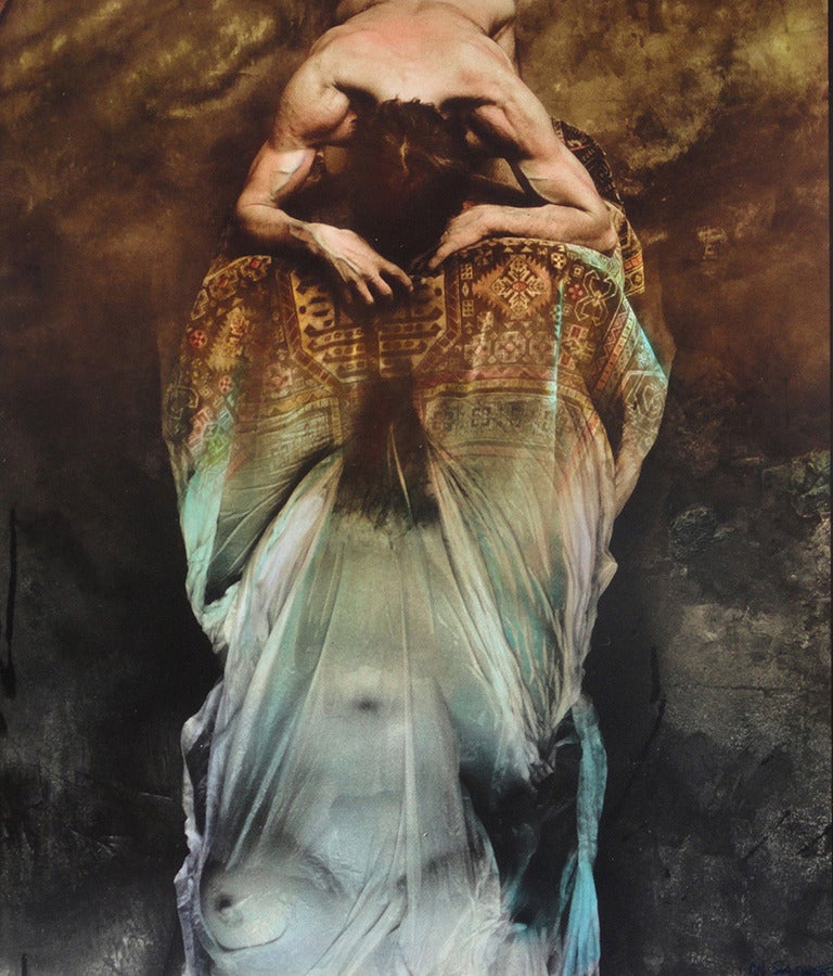 Jan Saudek Nude Photograph - The Morning Model