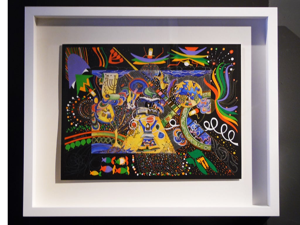 Psalms - Painting by Rafael Abecasis