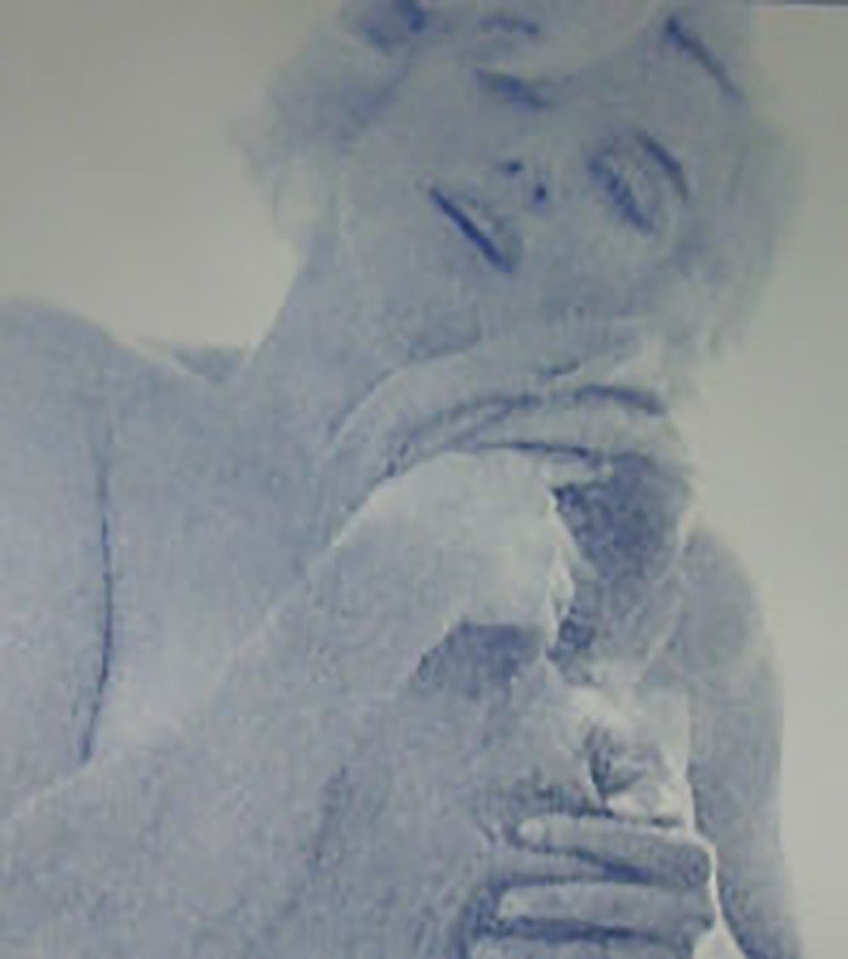 Marilyn Monroe Roses - Body Shot - Print by Bert Stern