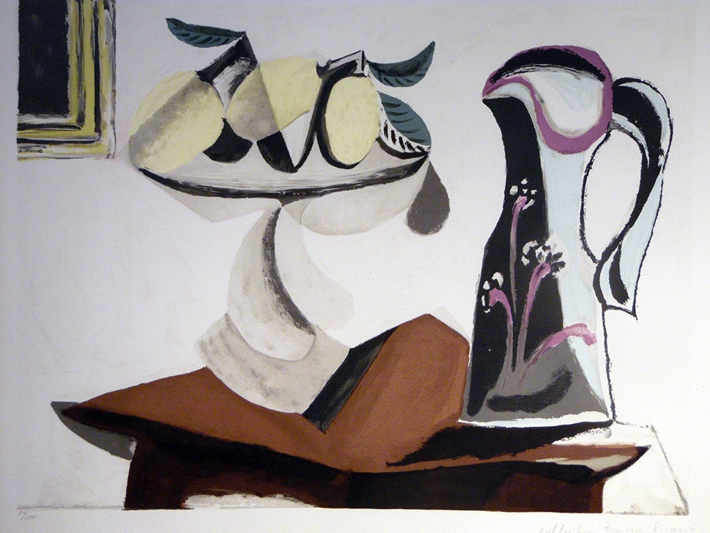 Still Life after the watercolor Marina Picasso collection