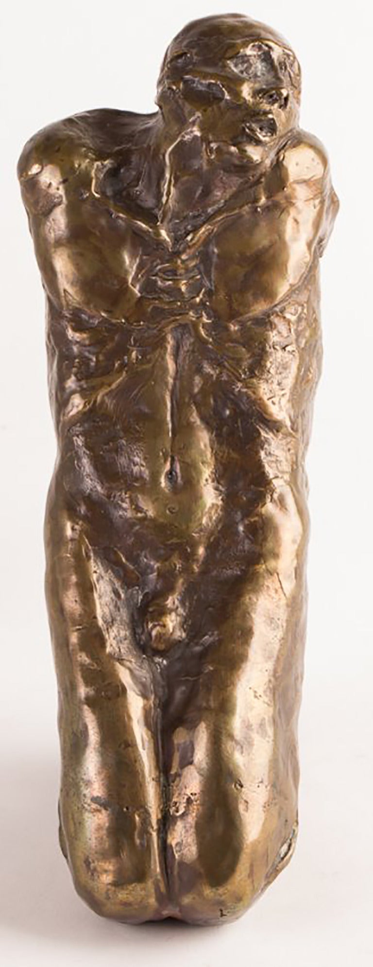 Man reclining on His knees