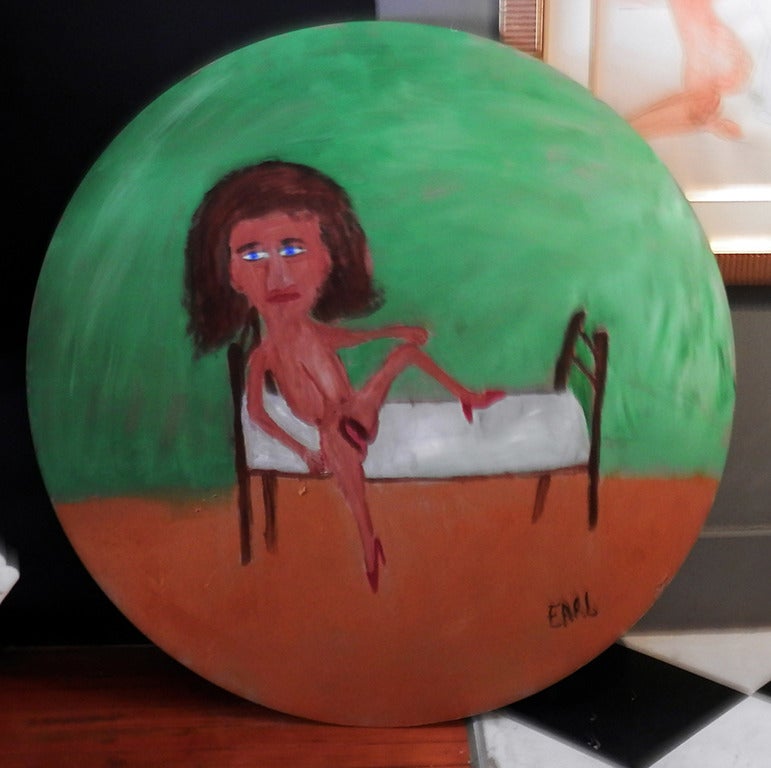 Earl Swanigan Nude Painting - Red Hair Nude