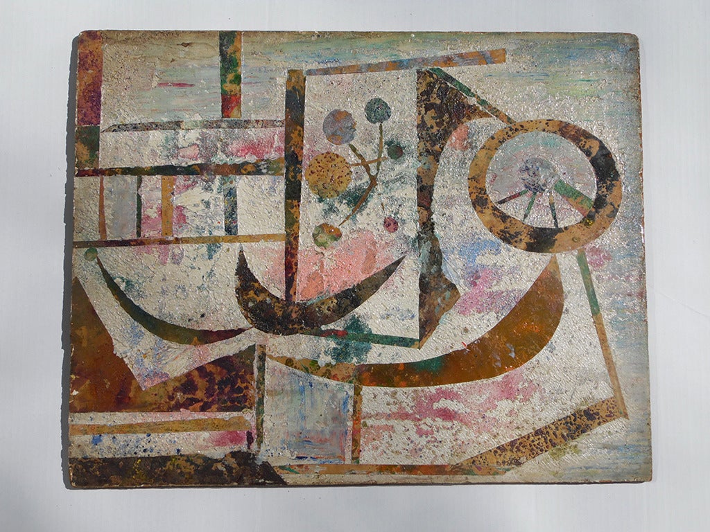 1926 Abstract Composition Signed NLR