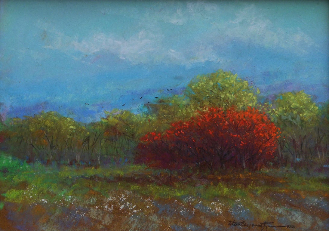 Stanley Maltzmann Landscape Painting - Hawthorne
