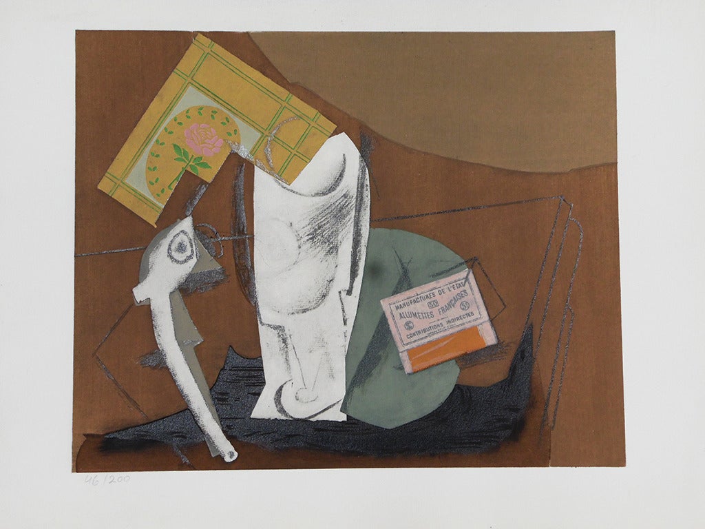 Nature morte a la pipe