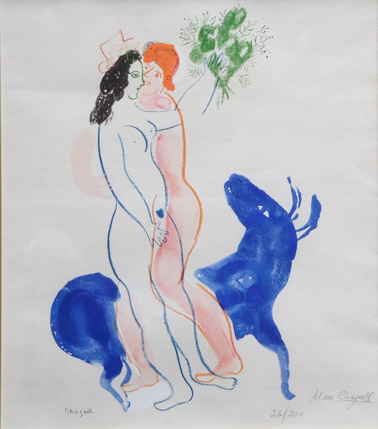 Lovers and blue bull