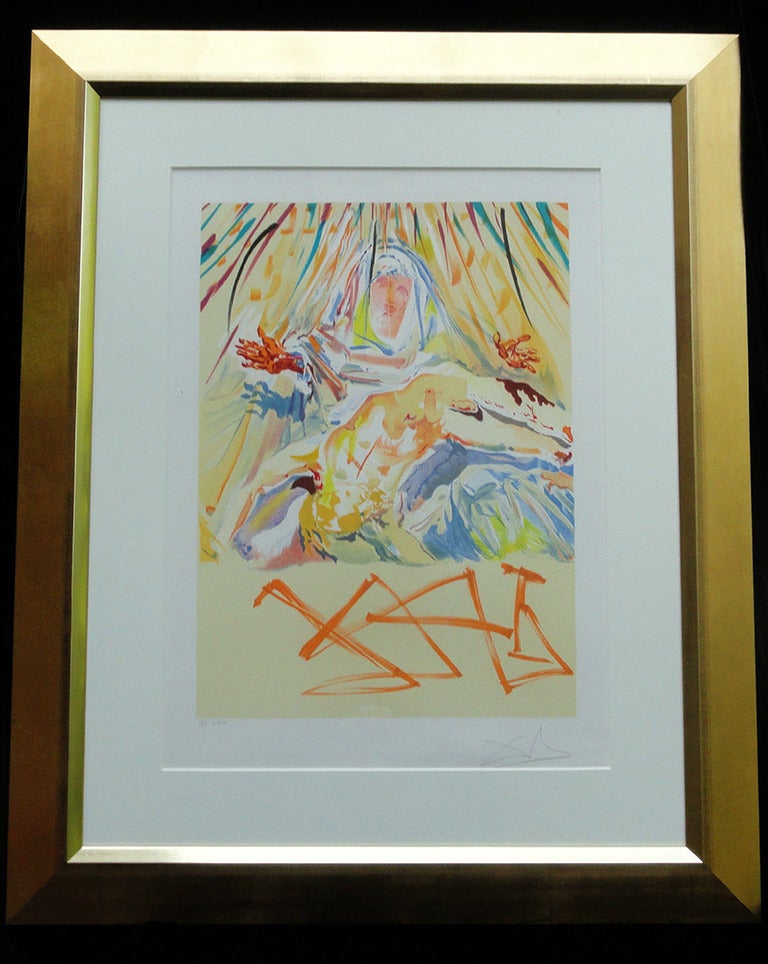 La Pieta Nera - Surrealist Print by Salvador Dalí