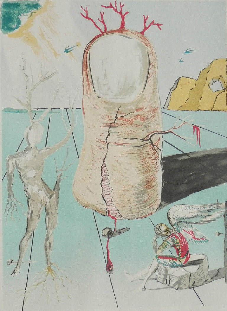Thumb - Print by Salvador Dalí