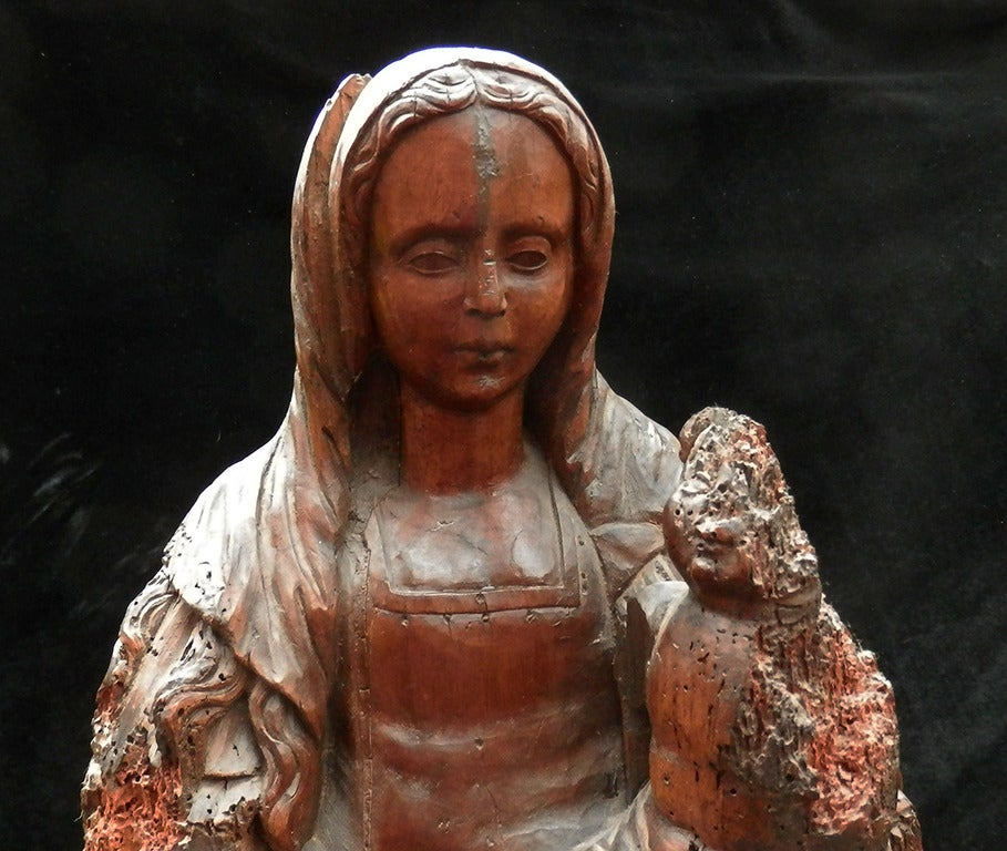 Madonna and Child German late gothic For Sale 1
