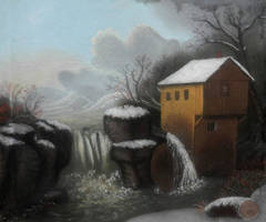 Landscape c 1820 Powder Mill