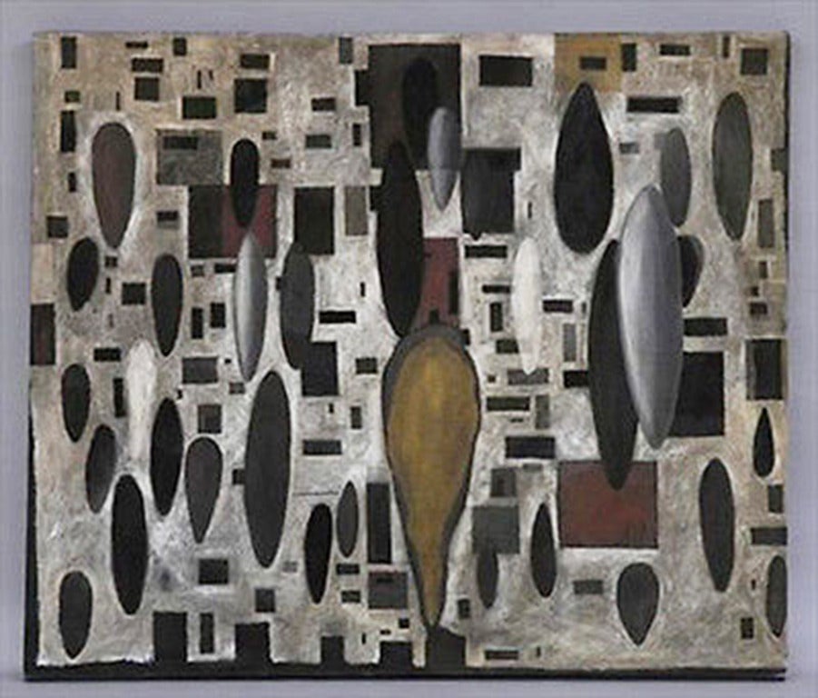 Carlos Cabeza Abstract Painting - Larme - 1994