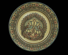 Antique The Jungle Folk Design Plate, 1910 Very RARE