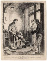 Untitled - A couple in the shop of a doctor. 5