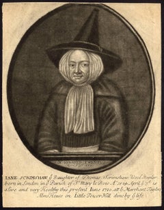 Antique Iane Scrimshaw, age hunrde twenty six april ye 3rd 1710.