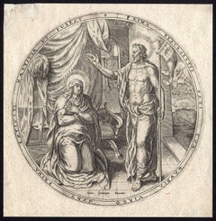 Untitled - Christ and the Virgin.