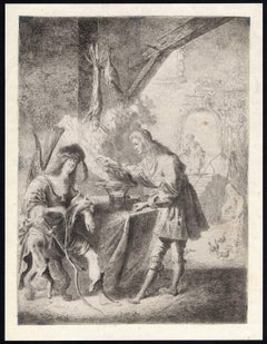 Untitled - Esau selling his birthright to Jacob.