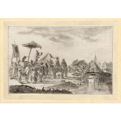 Untitled - A charlatan or quack at a village fair. 3