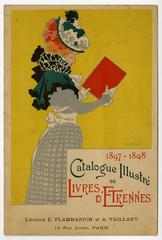 Antique 1897-1898 Catalogue Illustre de Livres d'Etrennes.