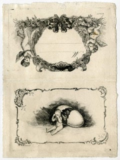 Untitled - An invitation card probably relating to a birth.
