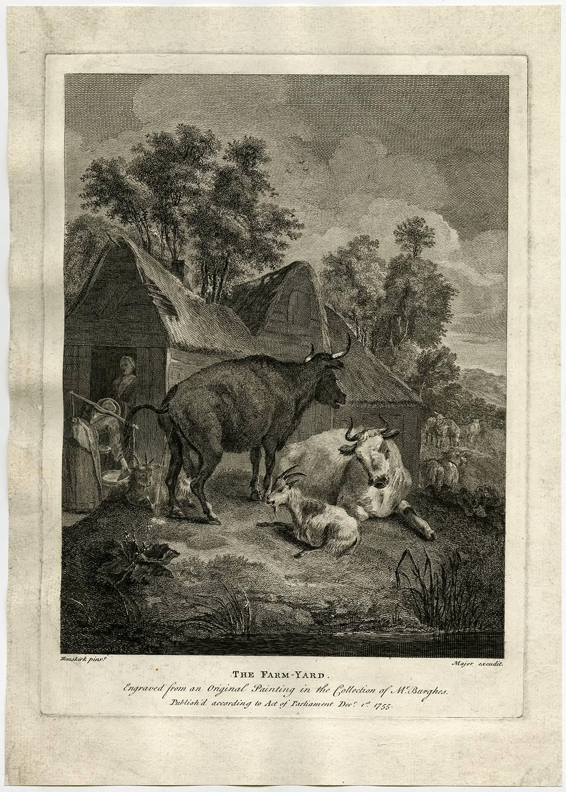 Thomas Major Animal Print - The Farm-Yard [...].