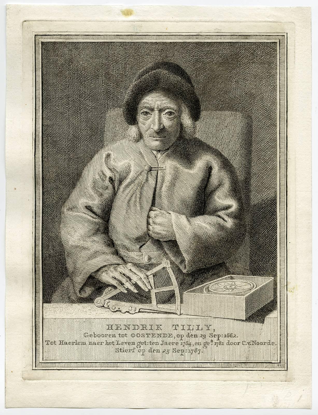 Cornelis van Noorde Portrait Print - Hendrik Tilly.