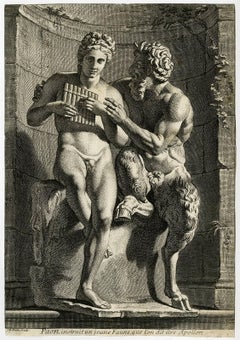 'Paon, instuit un jeune Faune, que l'on dit etre Apollon.