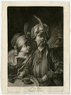 L
Asie - Allegory on the continent of Asia with figures.