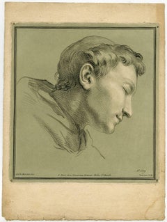 Untitled - Head of a saint.