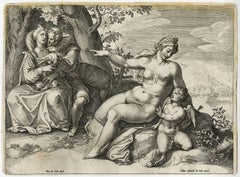 Pieter de Jode - Tactus - The sense of feeling. Tactus - The sense of feeling.