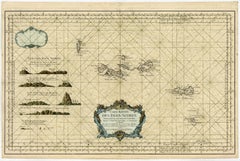 Carte reduite des Isles Acores [...]. - Detailed map of the Azores Islands [...]