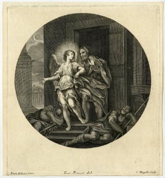 Untitled - St. Peter rescued from prison by an angel Acts 12.