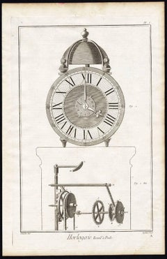 Horlogerie. Complete set of 63 engravings.