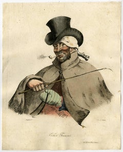 Cocher Anglais - Cocher Francais - A French and an English Coachman.