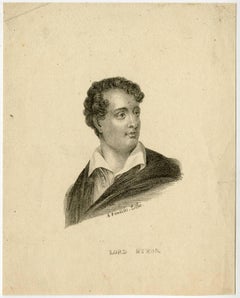 Lord Byron - Portrait of Lord Byron.