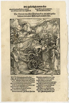 Group of 20 woodcuts from a ca. 1550 Theuerdank edition.